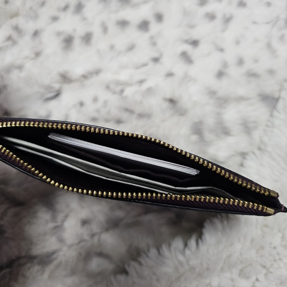 Coach Heart Glitter Small Wristlet - Picture 7 of 13